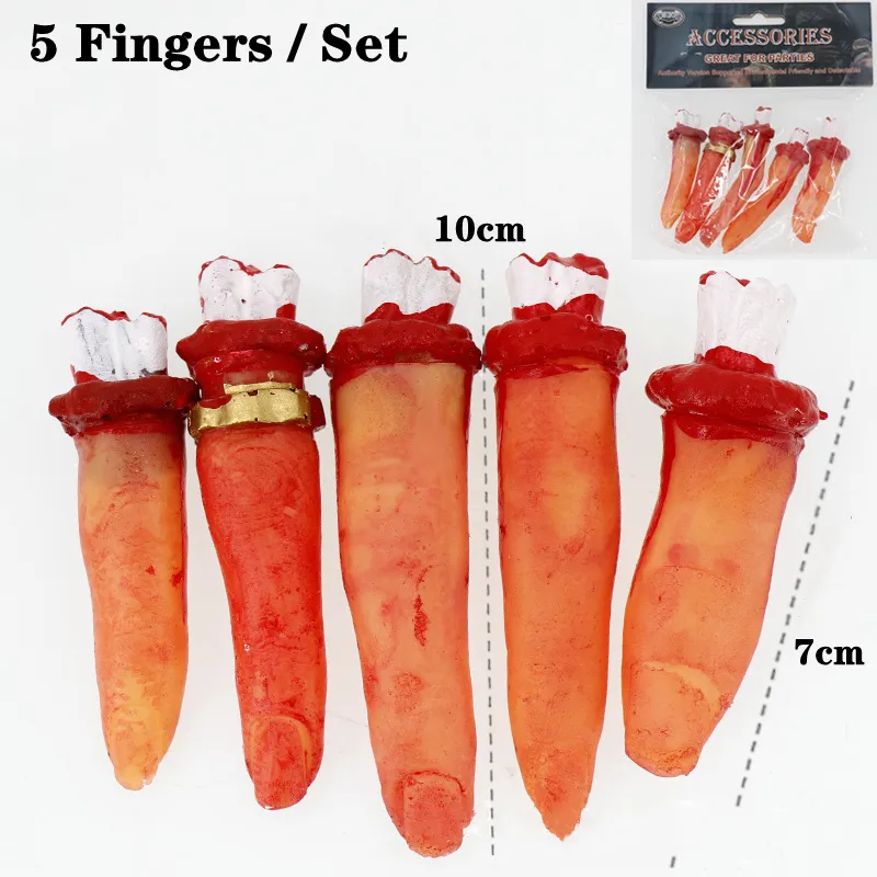 Halloween Party Decoration Bloody Fake Broken Arm Hand Finger Foot Scary Kids Gift For Home Outdoor Horror Props Halloween Party Decoration Bloody Fake Broken Arm Hand Finger Foot Scary Kids Gift For Home Outdoor Horror Props
