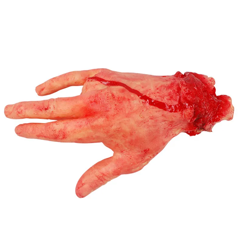 Halloween Party Decoration Bloody Fake Broken Arm Hand Finger Foot Scary Kids Gift For Home Outdoor Horror Props Halloween Party Decoration Bloody Fake Broken Arm Hand Finger Foot Scary Kids Gift For Home Outdoor Horror Props