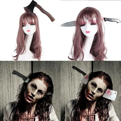 Halloween Party Decoration,Halloween Headband for Kids,Horror Blood Fake Ax Knife Gothic Headband,Masquerade Cosplay Halloween Party Decoration,Halloween Headband for Kids,Horror Blood Fake Ax Knife Gothic Headband,Masquerade Cosplay
