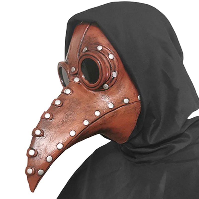 Halloween Plague Doctor Bird Mask Long Nose Beak Cosplay Steampunk Scary Latex Mask Halloween Costume Props Party Favors Halloween Plague Doctor Bird Mask Long Nose Beak Cosplay Steampunk Scary Latex Mask Halloween Costume Props Party Favors