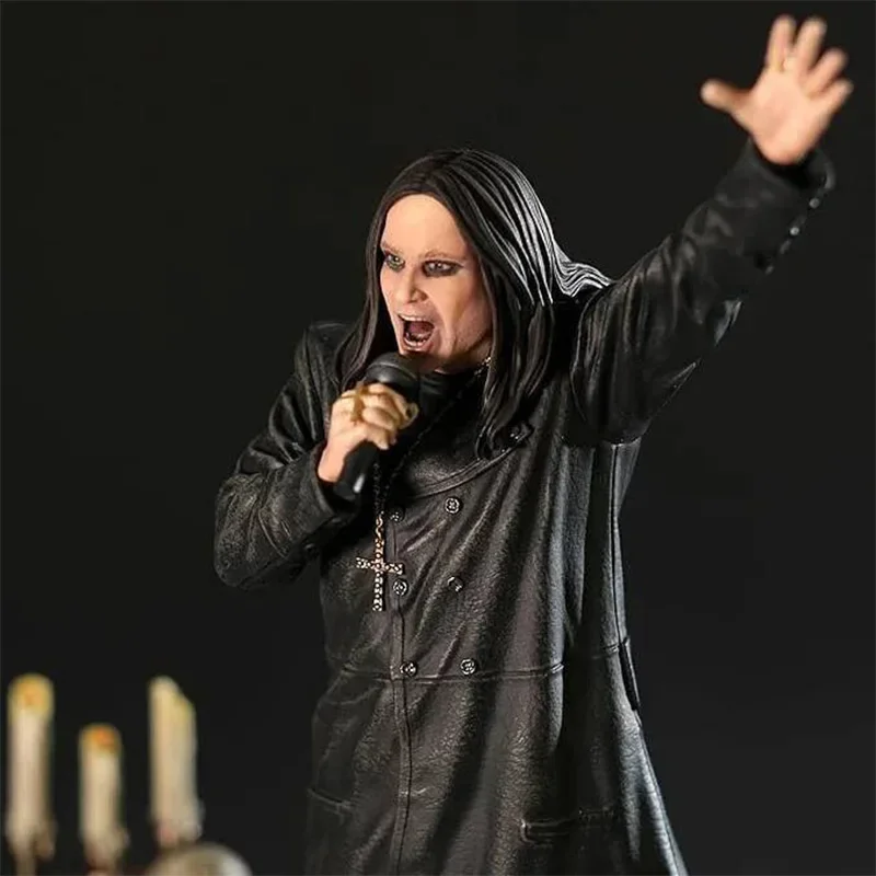 Halloween Pvc Human-shaped Ozzy Osbourned 1:10 Figurines Black Kawaii Heavy Metal Singer Statue Miniatures Decoration Halloween Pvc Human-shaped Ozzy Osbourned 1:10 Figurines Black Kawaii Heavy Metal Singer Statue Miniatures Decoration