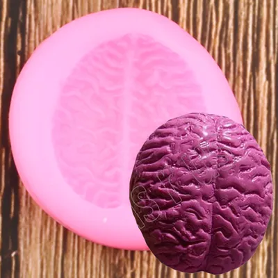Halloween Silicone Brain Mold