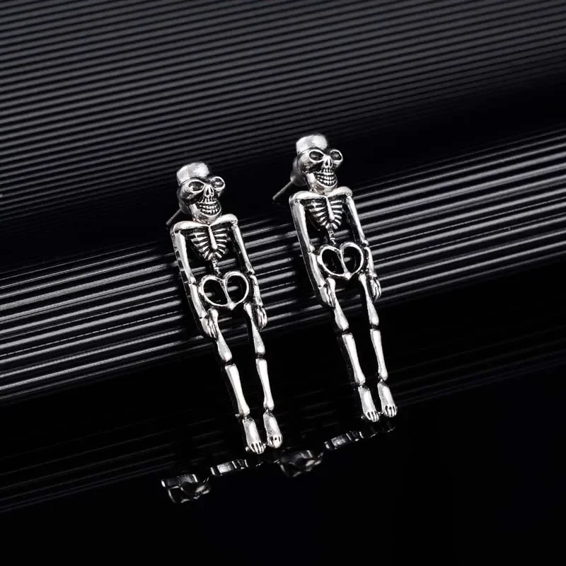 Halloween Skeleton Dangle Earrings Halloween Skeleton Dangle Earrings