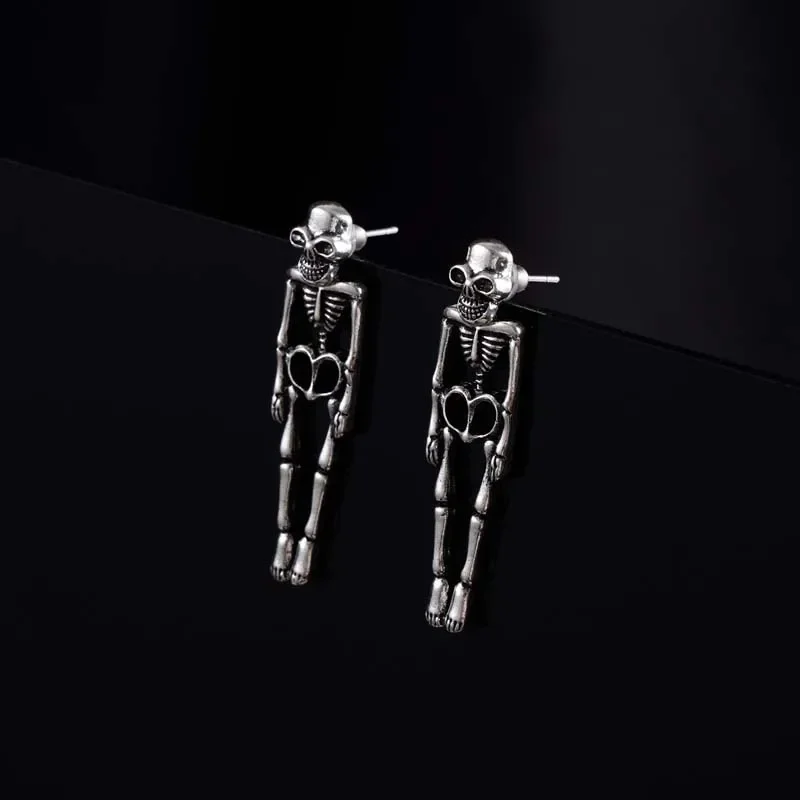 Halloween Skeleton Dangle Earrings Halloween Skeleton Dangle Earrings