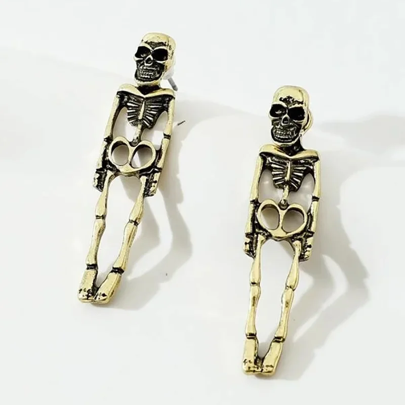 Halloween Skeleton Dangle Earrings Halloween Skeleton Dangle Earrings