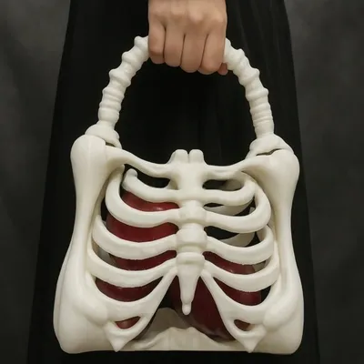 Halloween Skull Bag Novelty Y2k Women Girls Punk Hiphop Horror Skeleton Bag Funny Handbag 3d Print Home Decoration Halloween Skull Bag Novelty Y2k Women Girls Punk Hiphop Horror Skeleton Bag Funny Handbag 3d Print Home Decoration