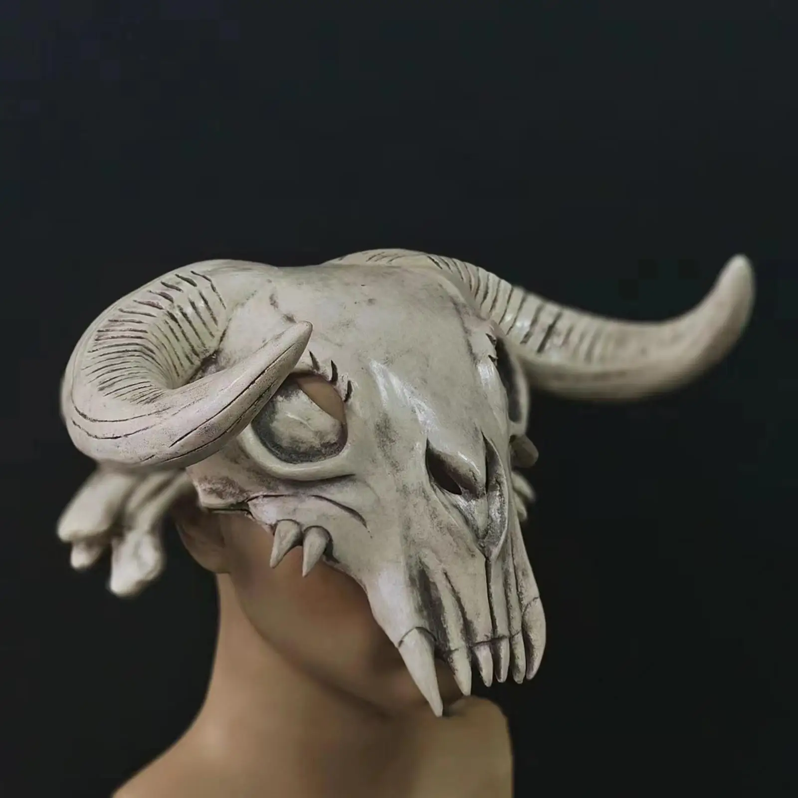 Halloween Skull Cosplay Mask Bull Head Mask for Nightclub Cosplay Halloween Skull Cosplay Mask Bull Head Mask for Nightclub Cosplay