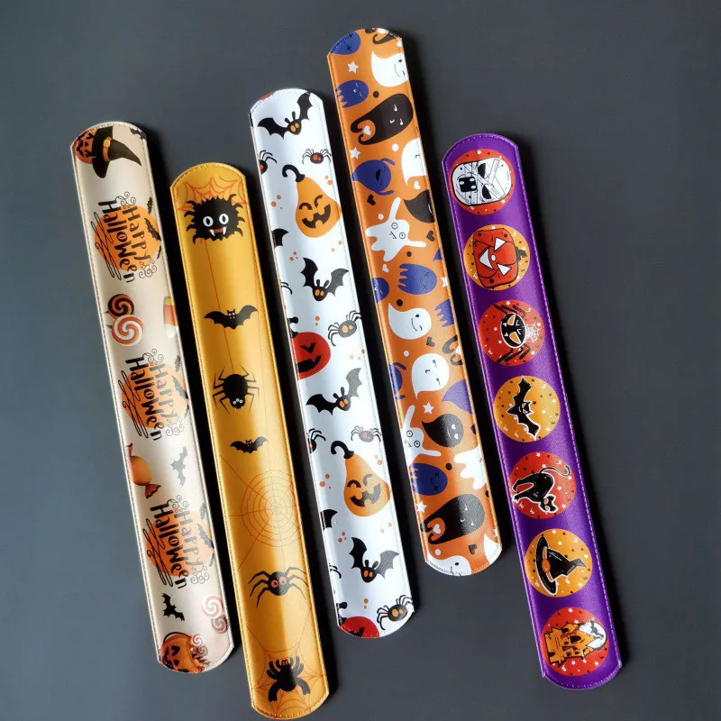 Halloween Slap Bands (10 pcs)