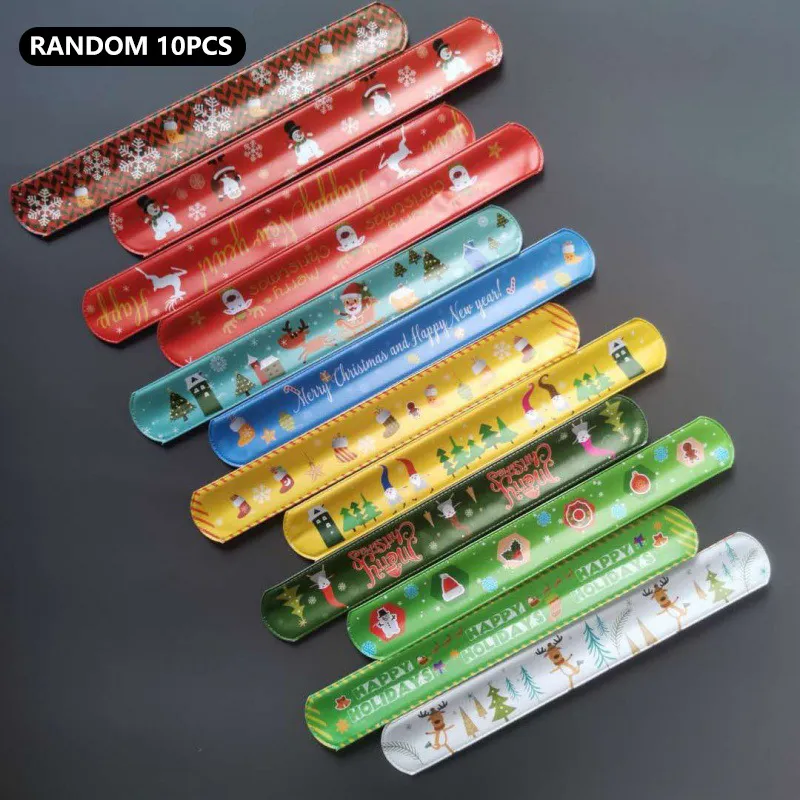 Halloween Slap Bands (10 pcs)
