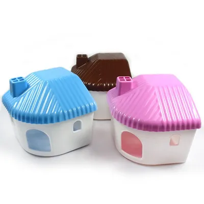 Hamster Hideout Plastic Cage House Hamster Hideout Plastic Cage House