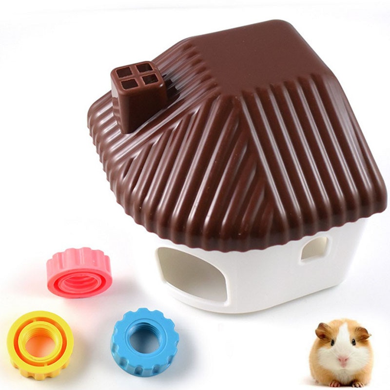Hamster Hideout Plastic Cage House Hamster Hideout Plastic Cage House
