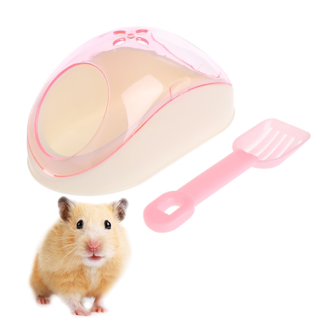 Hamster Sand Bath Container with Shovel Hamster Sand Bath Container with Shovel