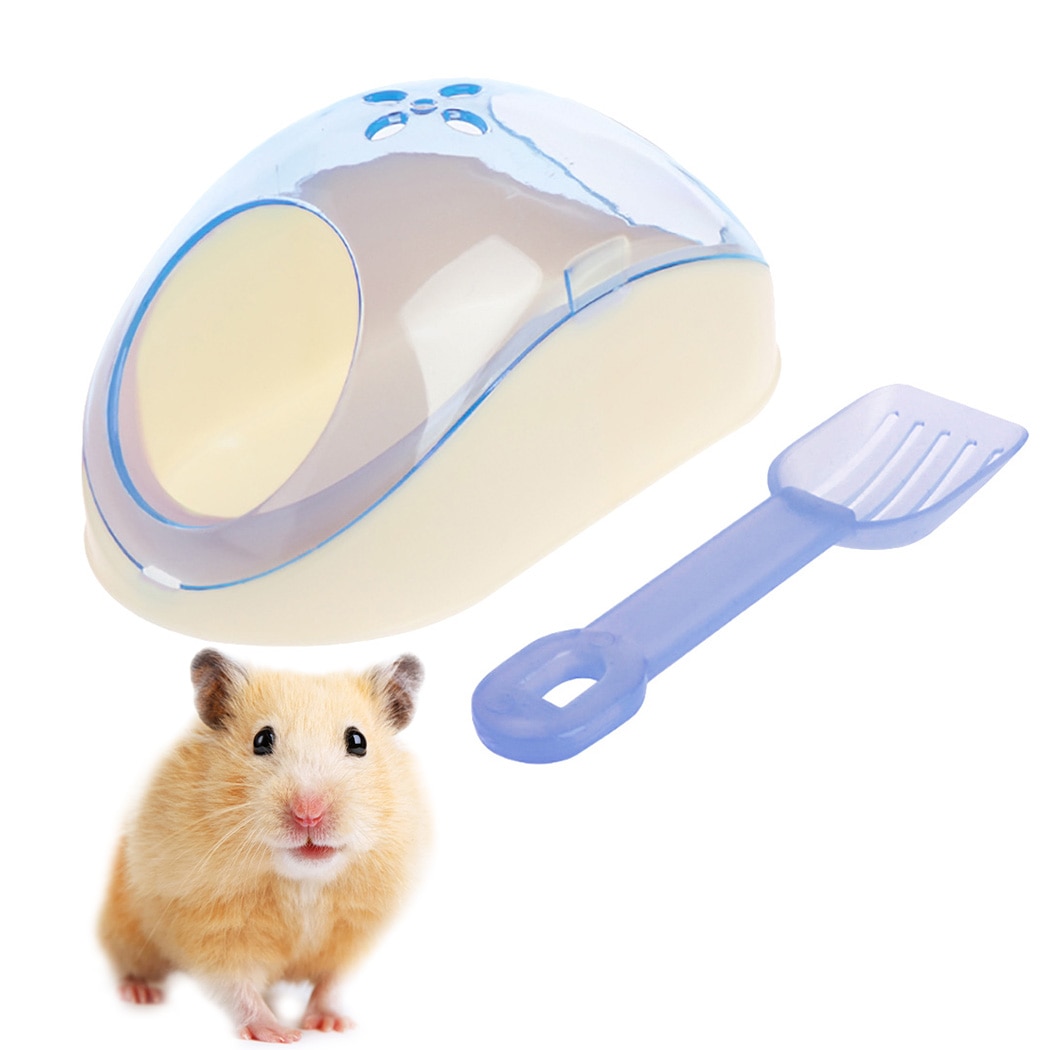 Hamster Sand Bath Container with Shovel Hamster Sand Bath Container with Shovel