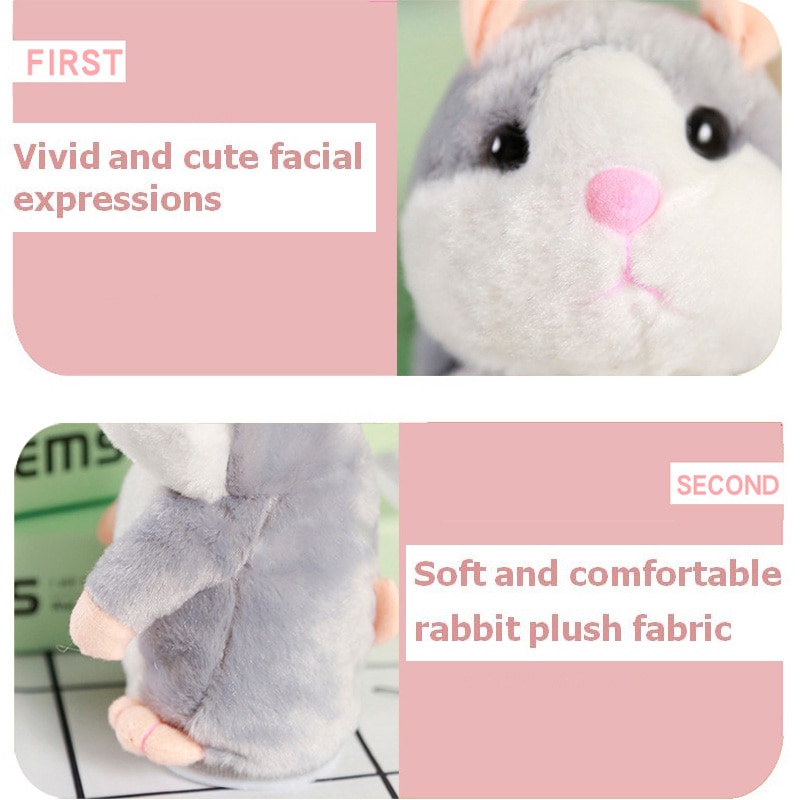 Hamster Stuffed Toy Talking Animal Hamster Stuffed Toy Talking Animal