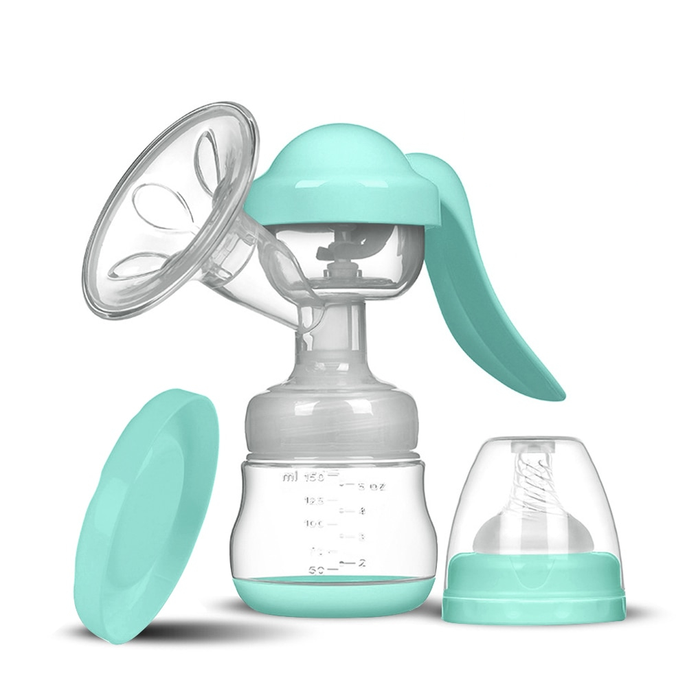 Hand Breast Pump 150ml Feeding Bottle Hand Breast Pump 150ml Feeding Bottle