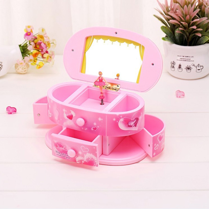 Hand Crank Ballerina Musical Jewelry Box Hand Crank Ballerina Musical Jewelry Box