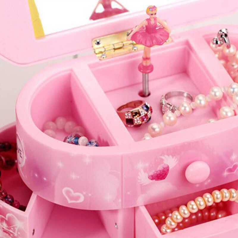 Hand Crank Ballerina Musical Jewelry Box Hand Crank Ballerina Musical Jewelry Box