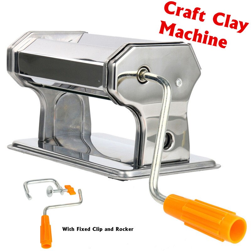 Hand Crank Clay Roller Machine
