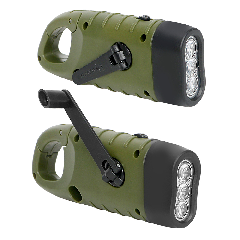Hand Crank Flashlight Solar Device Hand Crank Flashlight Solar Device