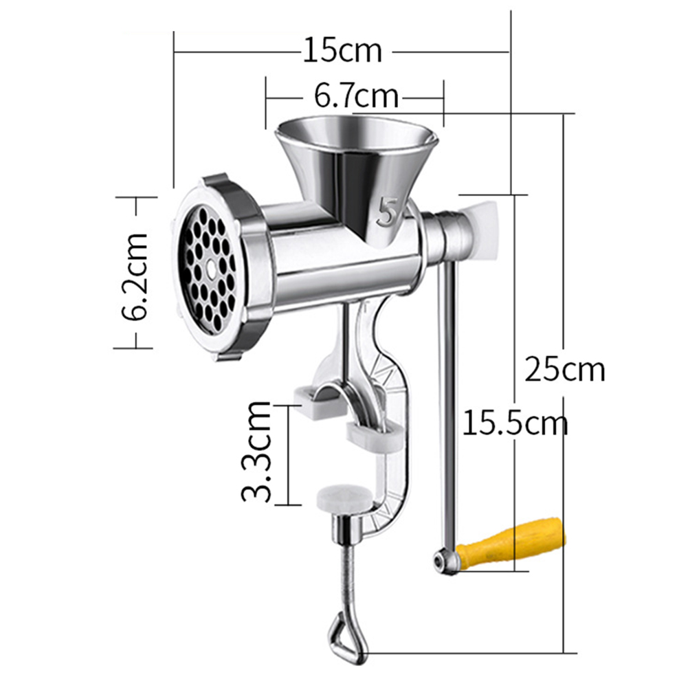 Hand Crank Manual Meat Mincer