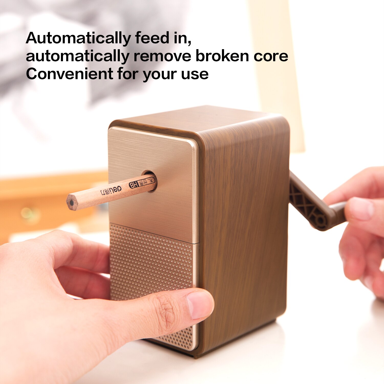 Hand Crank Pencil Sharpener