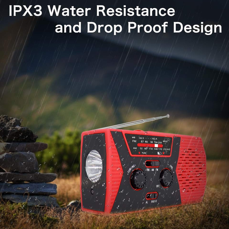 Hand Crank Radio with Solar Panel Hand Crank Radio with Solar Panel