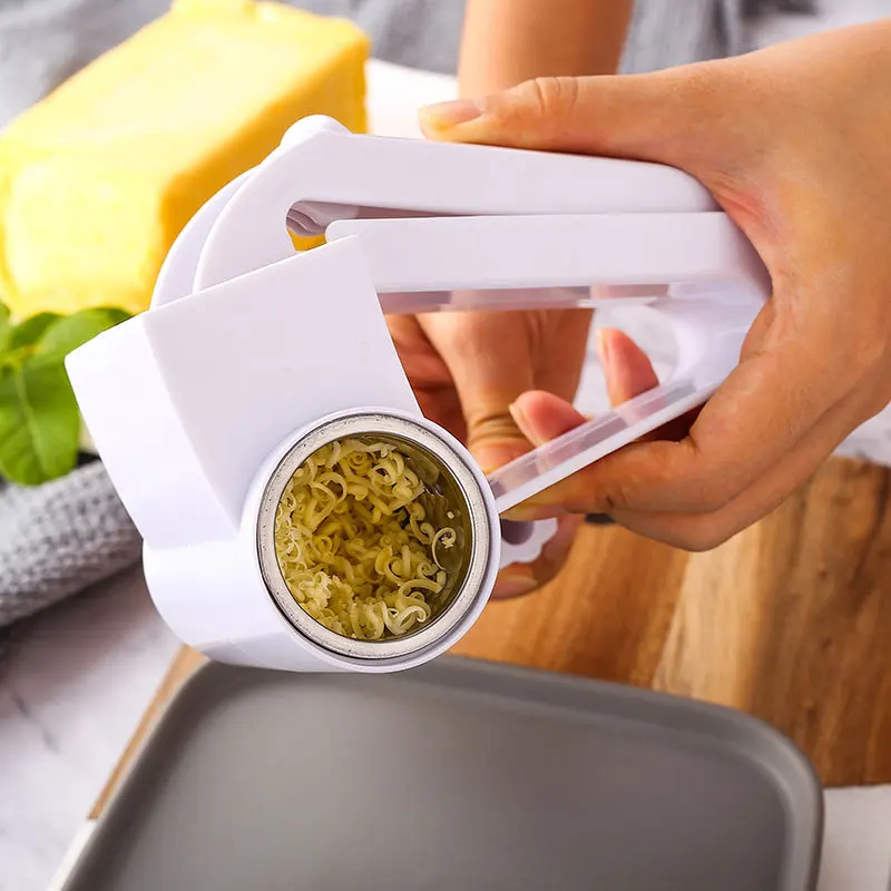 Hand-Cranked Rotating Cheese Grater Creative Kitchen Cheese Shredder Multi-functional Cheese Grater for Kitchen
