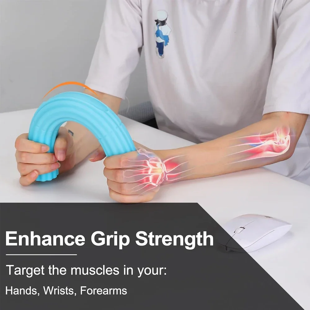 Hand Exerciser Flexible Bars for Physical Therapy – Alleviates Tendonitis Pain and Enhances Grip Strength -for Elbow Hand Exerciser Flexible Bars for Physical Therapy – Alleviates Tendonitis Pain and Enhances Grip Strength -for Elbow