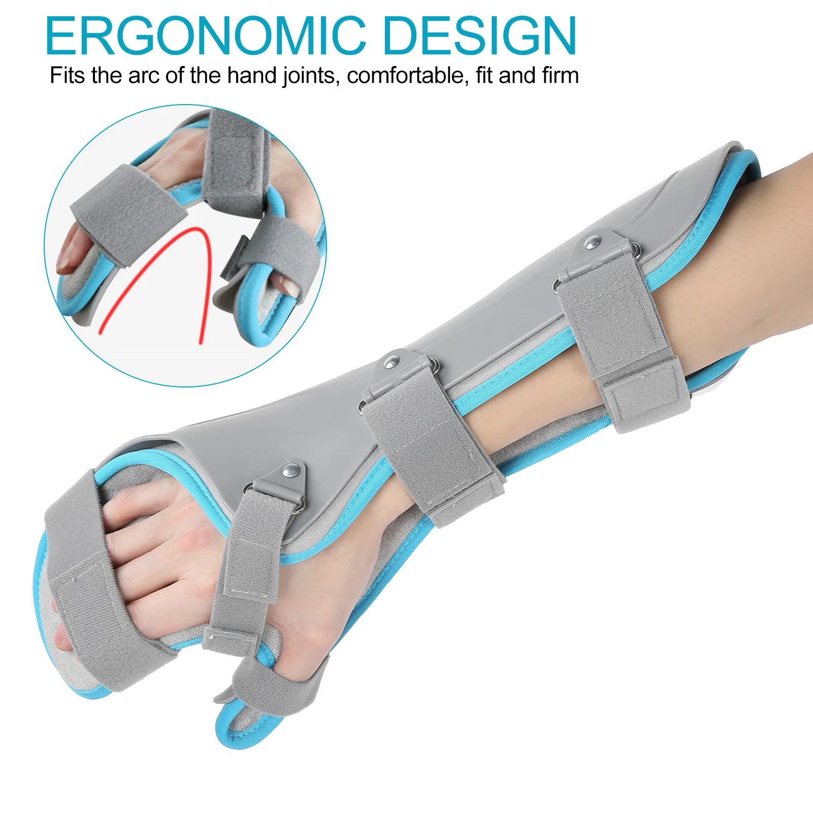 Hand Fixed Brace Hand Fracture Fixed Strap Wrist Support Brace Adjustable Hand Fracture Fixed Strap Sprain Carpal Hand Fixed Brace Hand Fracture Fixed Strap Wrist Support Brace Adjustable Hand Fracture Fixed Strap Sprain Carpal