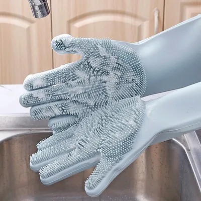 Hand Gloves for Kitchen Dish Scrubber Hand Gloves for Kitchen Dish Scrubber