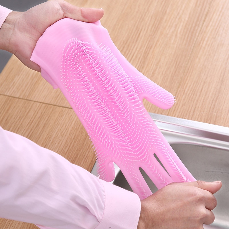 Hand Gloves for Kitchen Dish Scrubber Hand Gloves for Kitchen Dish Scrubber