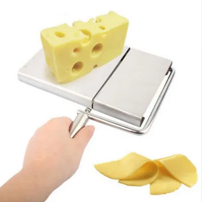 Hand Held Stainless Steel Wire Cheese Slicer Tool Hand Held Stainless Steel Wire Cheese Slicer Tool