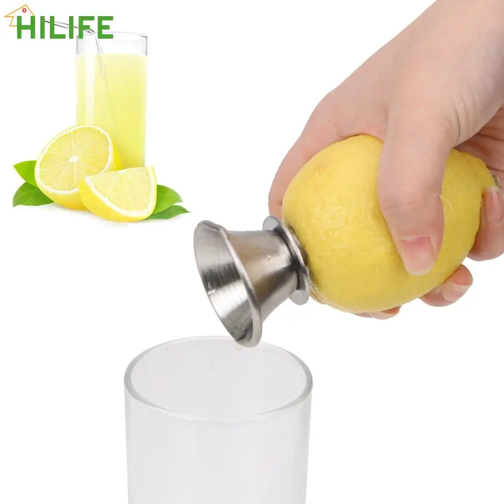 Hand Juicer Pourer Screw Stainless Steel For Lemon Orange Limes Citrus Manually Lemon Squeezer Juice Squeeze Fruit Tool Hand Juicer Pourer Screw Stainless Steel For Lemon Orange Limes Citrus Manually Lemon Squeezer Juice Squeeze Fruit Tool