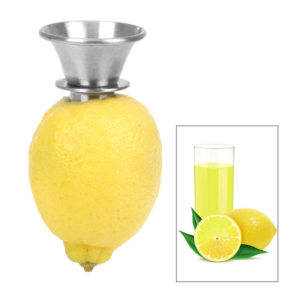 Hand Juicer Pourer Screw Stainless Steel For Lemon Orange Limes Citrus Manually Lemon Squeezer Juice Squeeze Fruit Tool Hand Juicer Pourer Screw Stainless Steel For Lemon Orange Limes Citrus Manually Lemon Squeezer Juice Squeeze Fruit Tool