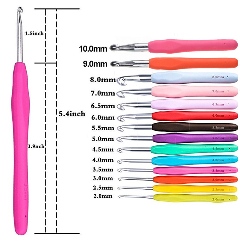 Hand Knitting Crochet Needles (14 pcs) Hand Knitting Crochet Needles (14 pcs)