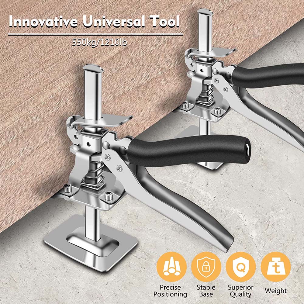 Hand Lifting Tool Labor Saving Arm Jack Door Panel Drywall Lifting Cabinet Board Lifter Tile Height Adjuster Elevator Hand Lifting Tool Labor Saving Arm Jack Door Panel Drywall Lifting Cabinet Board Lifter Tile Height Adjuster Elevator