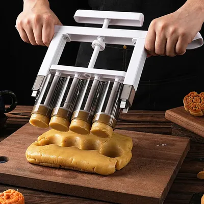 Hand-Pressed Stuffing Machine Mooncake Stuffing Separator Peach Pastry Divider Dough Quantitative Baking Mold Kitchen Hand-Pressed Stuffing Machine Mooncake Stuffing Separator Peach Pastry Divider Dough Quantitative Baking Mold Kitchen