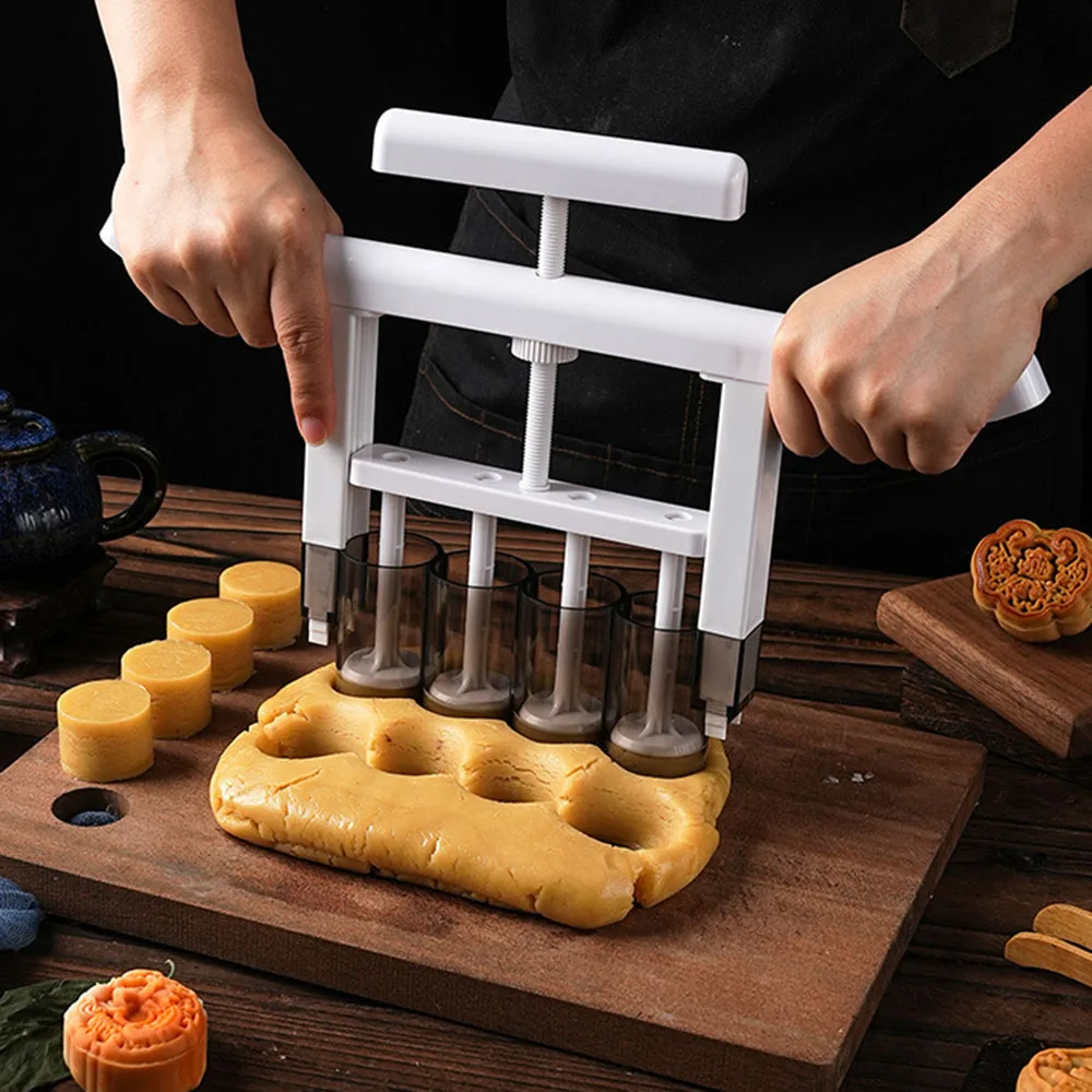 Hand-Pressed Stuffing Machine Mooncake Stuffing Separator Peach Pastry Divider Dough Quantitative Baking Mold Kitchen Hand-Pressed Stuffing Machine Mooncake Stuffing Separator Peach Pastry Divider Dough Quantitative Baking Mold Kitchen