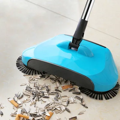 Hand Push Magic Broom and Dustpan Hand Push Magic Broom and Dustpan