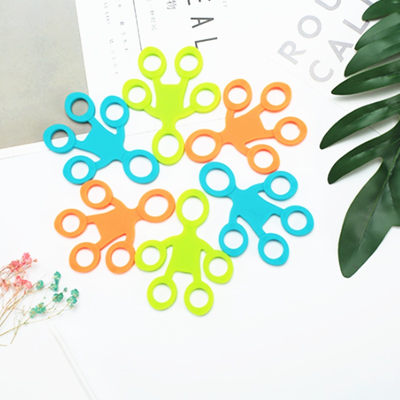 Hand Resistance Band Anti Stress Finger Grip