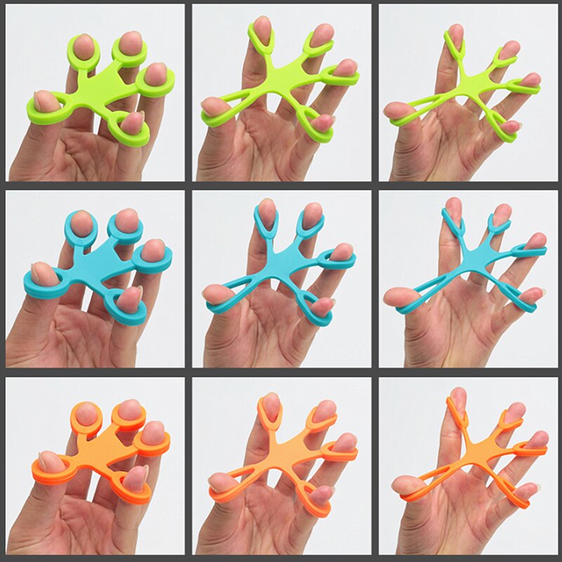 Hand Resistance Band Anti Stress Finger Grip