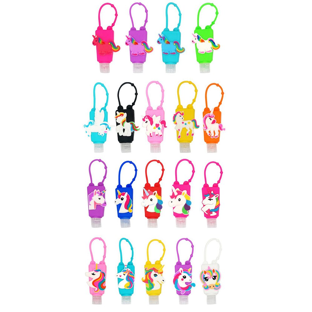 Hand Sanitizer Hangers with Bottles (4pcs)