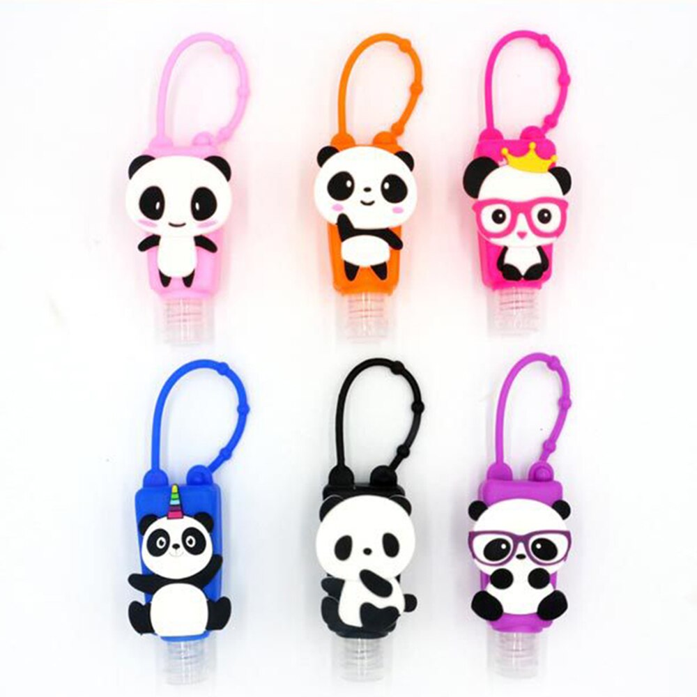 Hand Sanitizer Hangers with Bottles (4pcs)