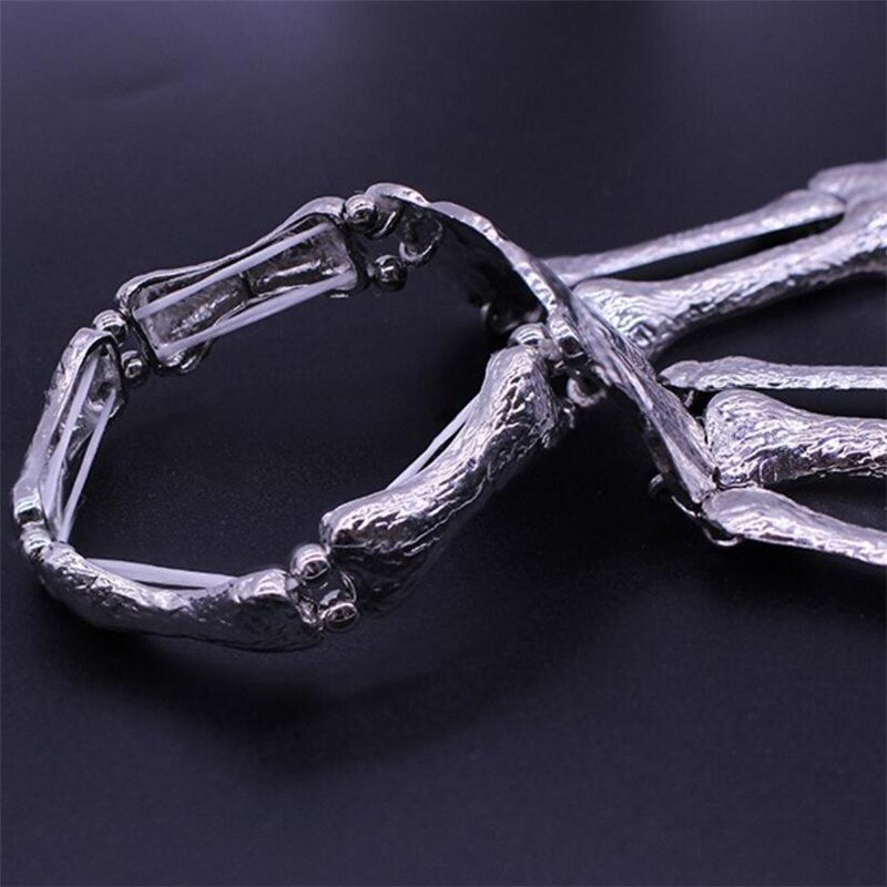Hand Skeleton Bracelet Punk Accessory