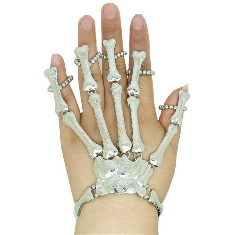 Hand Skeleton Bracelet Punk Accessory