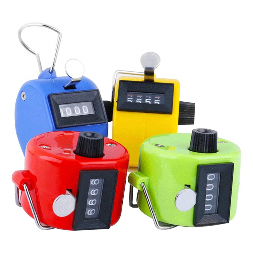 Hand Tally Counter 4 Digit Clicker Hand Tally Counter 4 Digit Clicker