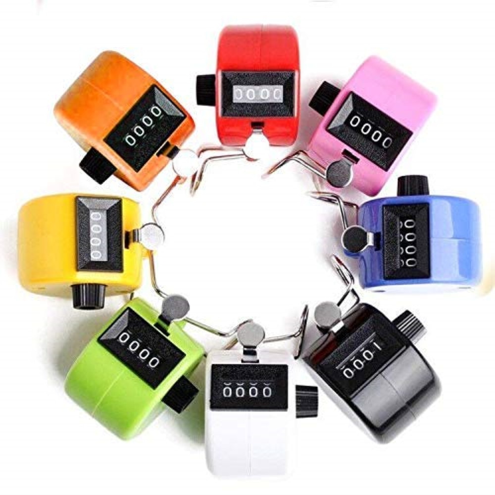 Hand Tally Counter 4 Digit Clicker Hand Tally Counter 4 Digit Clicker