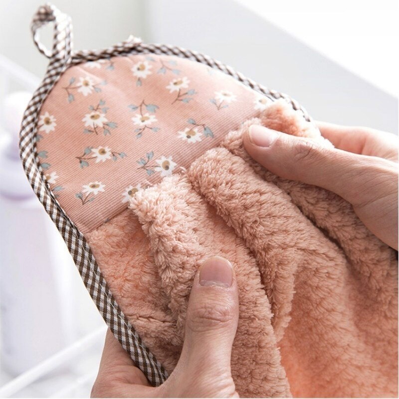 Hand Towel with Hanging Loop