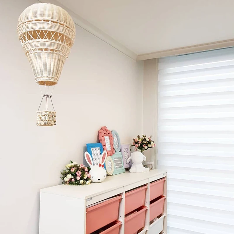 Hand-woven Rattan Hot Air Balloon