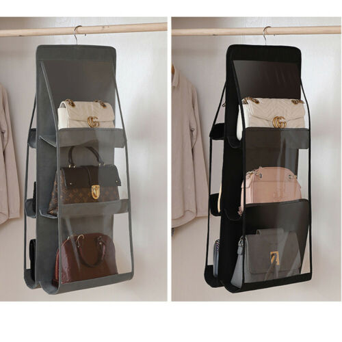 Handbag Storage 6-Pocket Organizer Handbag Storage 6-Pocket Organizer